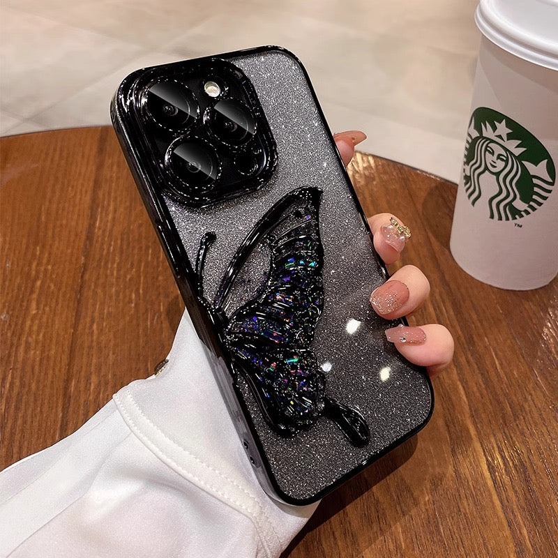 Glowing Butterfly Wing Case