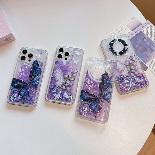 Purple Butterfly Case