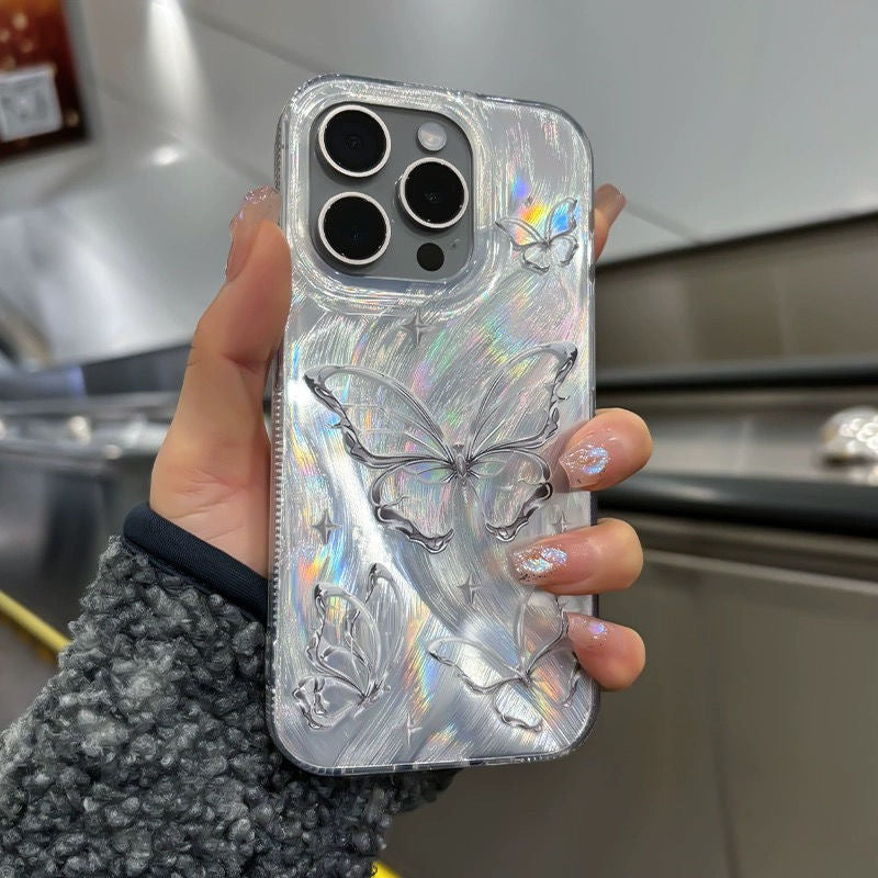 Metallic Butterfly Case